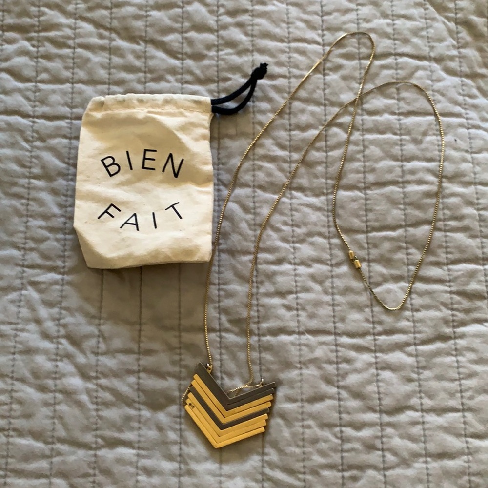 Madewell Arrowstack Necklace